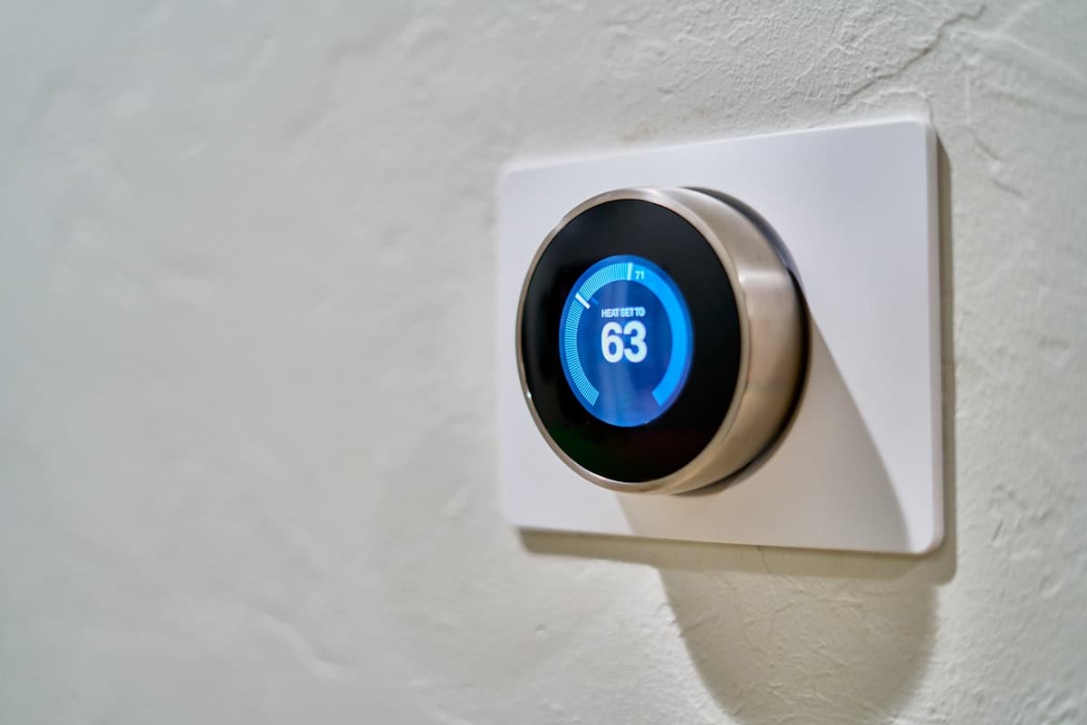 Installation thermostat connecte